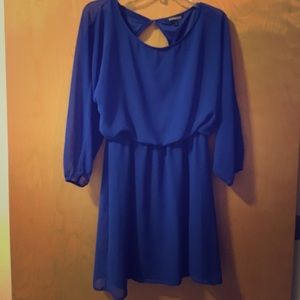 EXPRESS | Royal Blue Dress | Medium